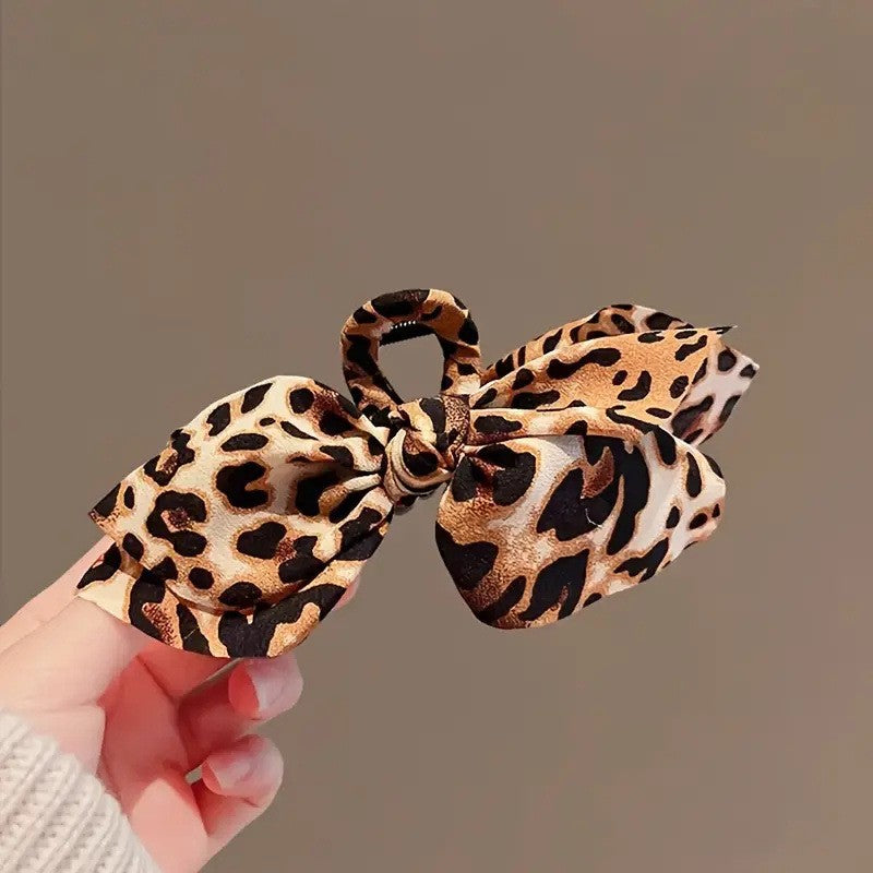 Animal Boho Vintage Hair Claw Clips-Brown