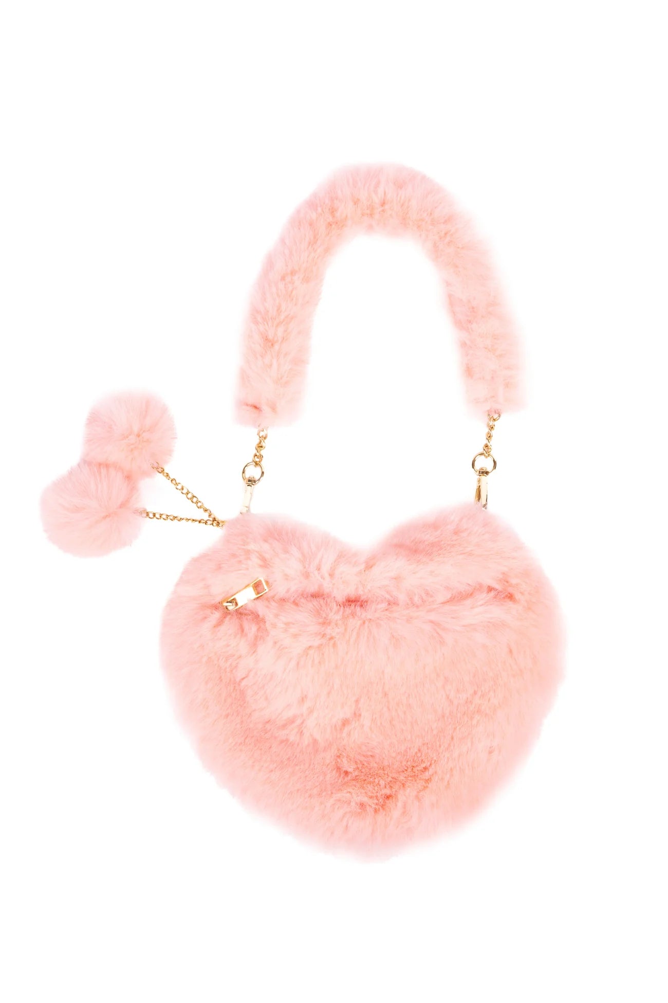 Pinky Promise Furry Peach Passion Purse