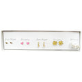 5 Pairs Multipack Stud Earrings Set with Gift Box-Heart
