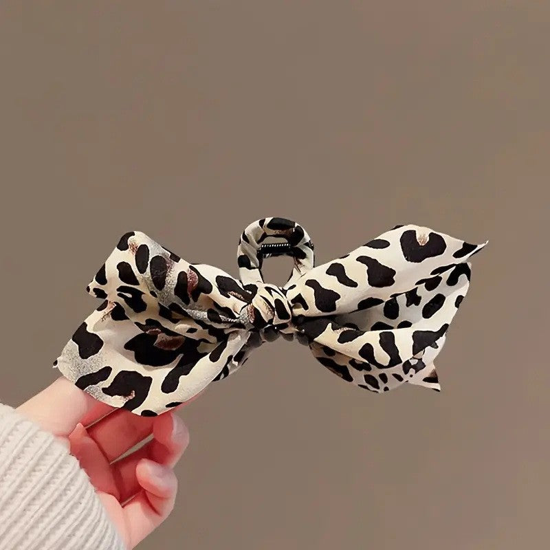 Animal Boho Vintage Hair Claw Clips-Off White