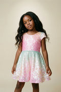 Sorbet Swirl Skater Dress 7/8