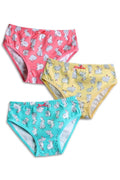 Sweet Rabbit Girls Bikini Briefs 3 Pack Underwear-L 4-5T
