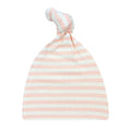 Harper Ribbed Top Knot Hat NB-3M