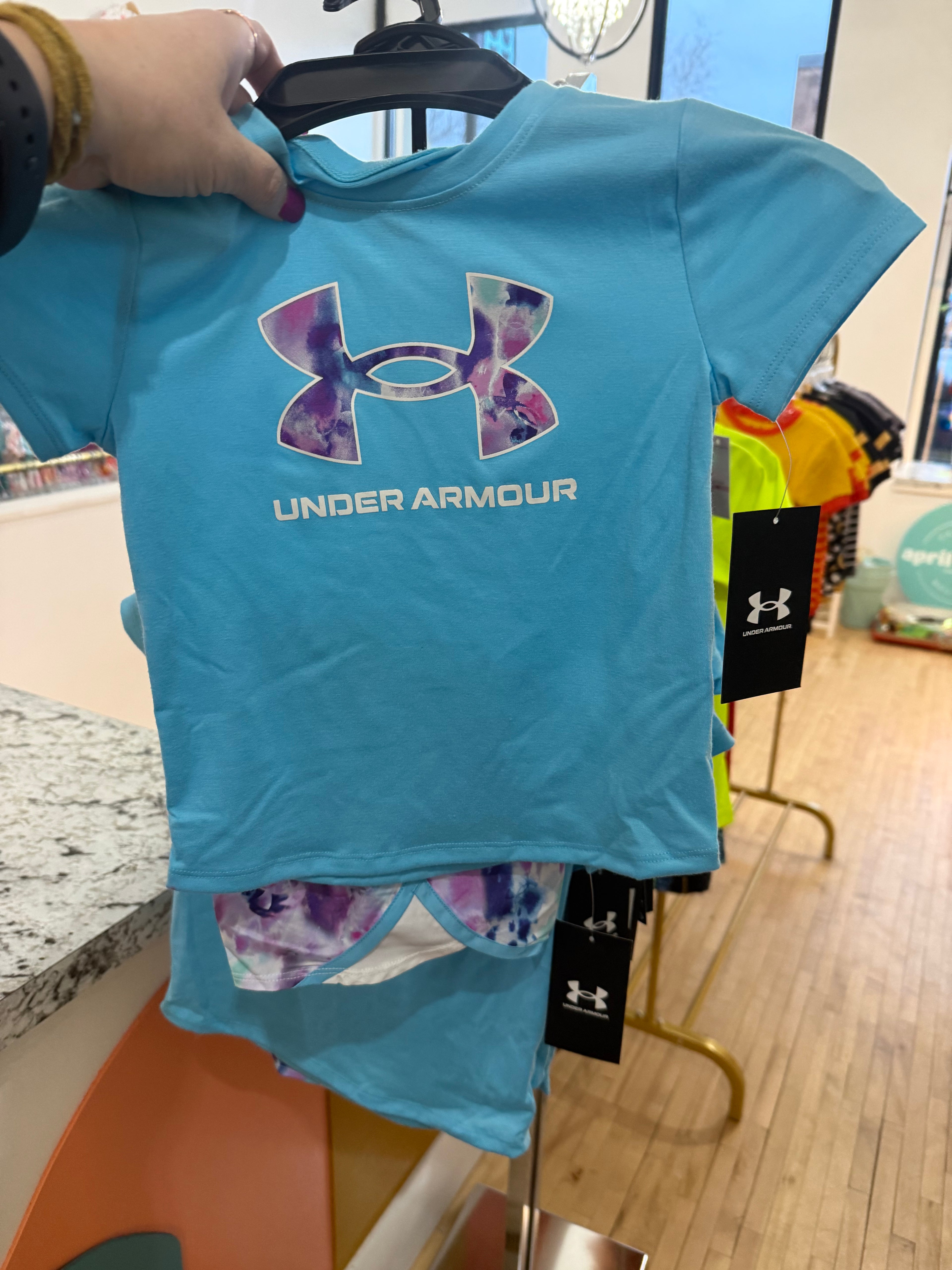GIRLS SHORT/TEE SET -  6