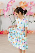 Sweet Treat S/S Pocket Twirl Dress 2T