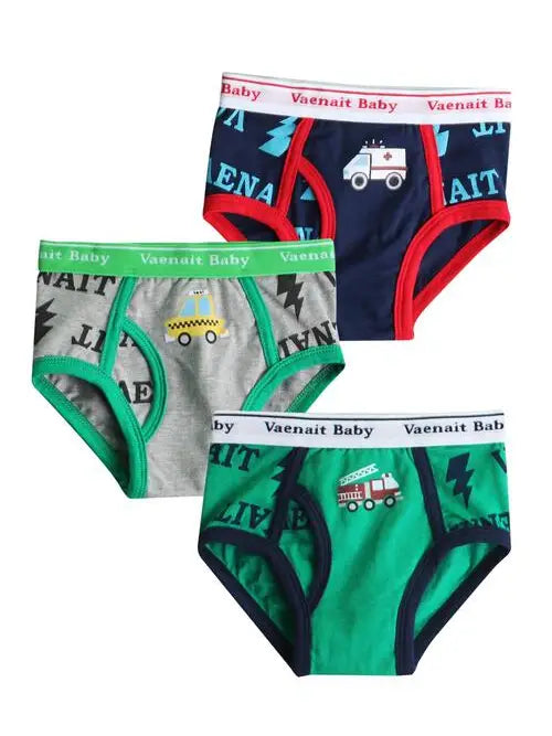 Boy Brief 3 Pack - Beep-XL 6-7T