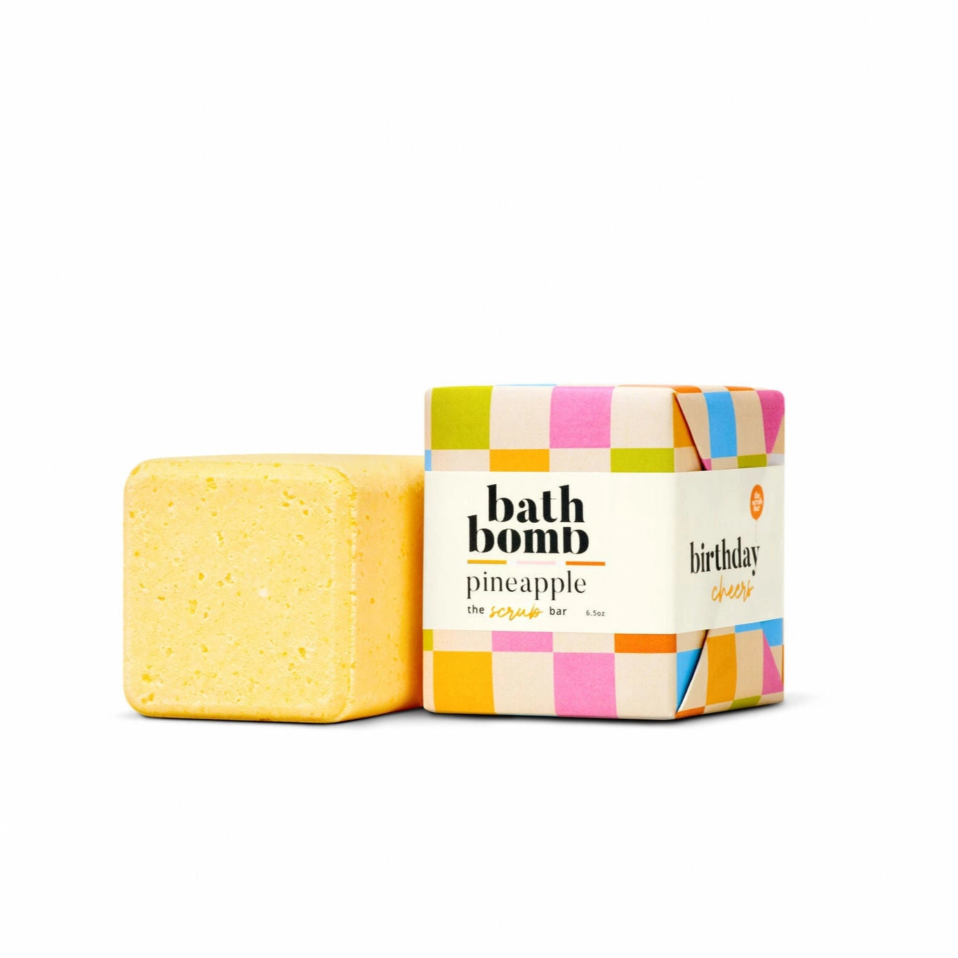 Birthday Cheer- Yellow Pineapple Bath Bomb