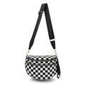 Crossbody Zipper Removal Strap Sling Bum Bag-Black