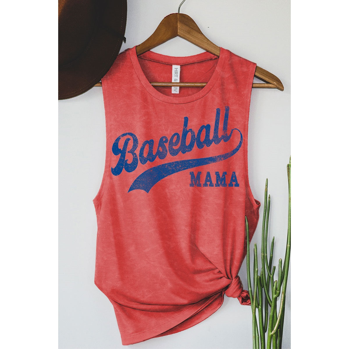 Baseball Mama Mineral Tank Top-L