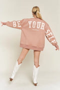 Be Your Self Sweatshirt-S