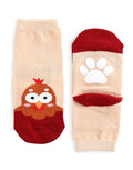 Chicken Zoo Baby Animal Socks-S 18M-3T