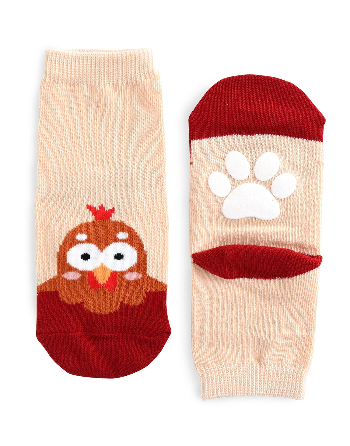 Chicken Zoo Baby Animal Socks-S 18M-3T