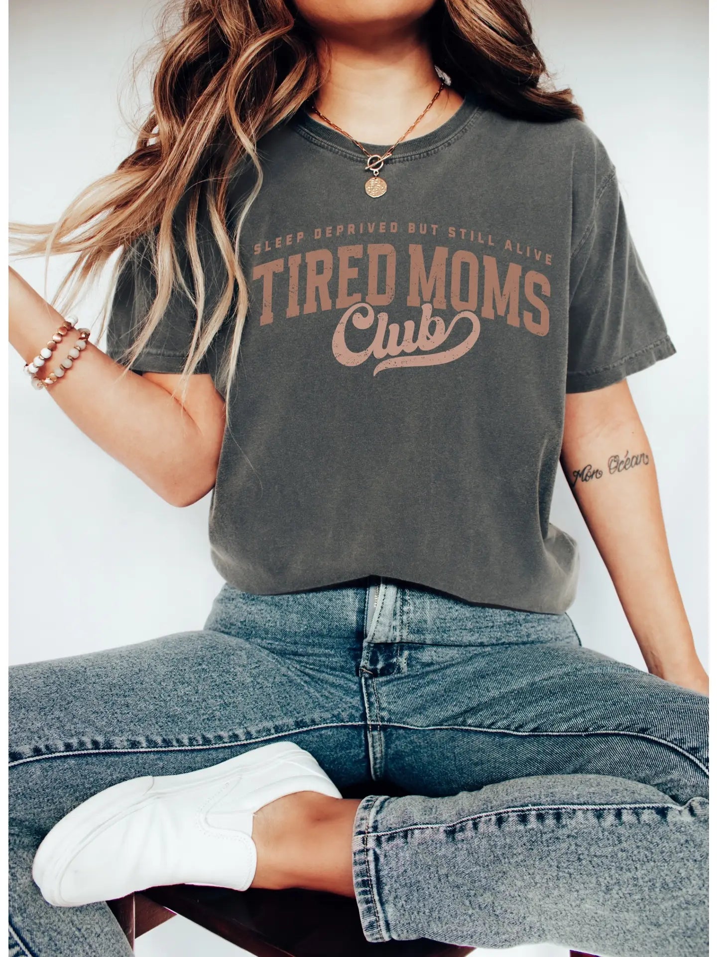 Tired Moms Club, Comfort Tee-S