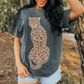 Rosemary Leopard Tee-Pepper-S
