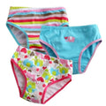 Bikini Briefs 3Pack - Love Elephant-L 4-5T