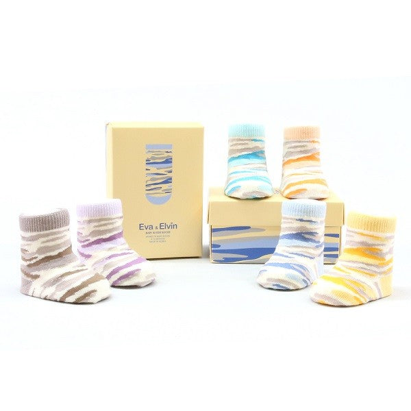 Baby Socks Set -Camou-0-12M