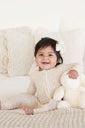 Lovely Leopard Bamboo Waffle Convertible Zip Romper-18-24 months