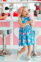 Let the good times roll tank twirl dress 4T
