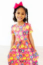Fresh & Fruity S/S Pocket Twirl Dress - 2t