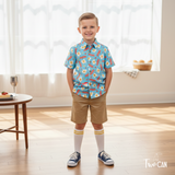 Eggs & Bacon Button Up-5/6