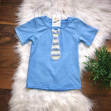 Stripes Embroidered Tee - 2T
